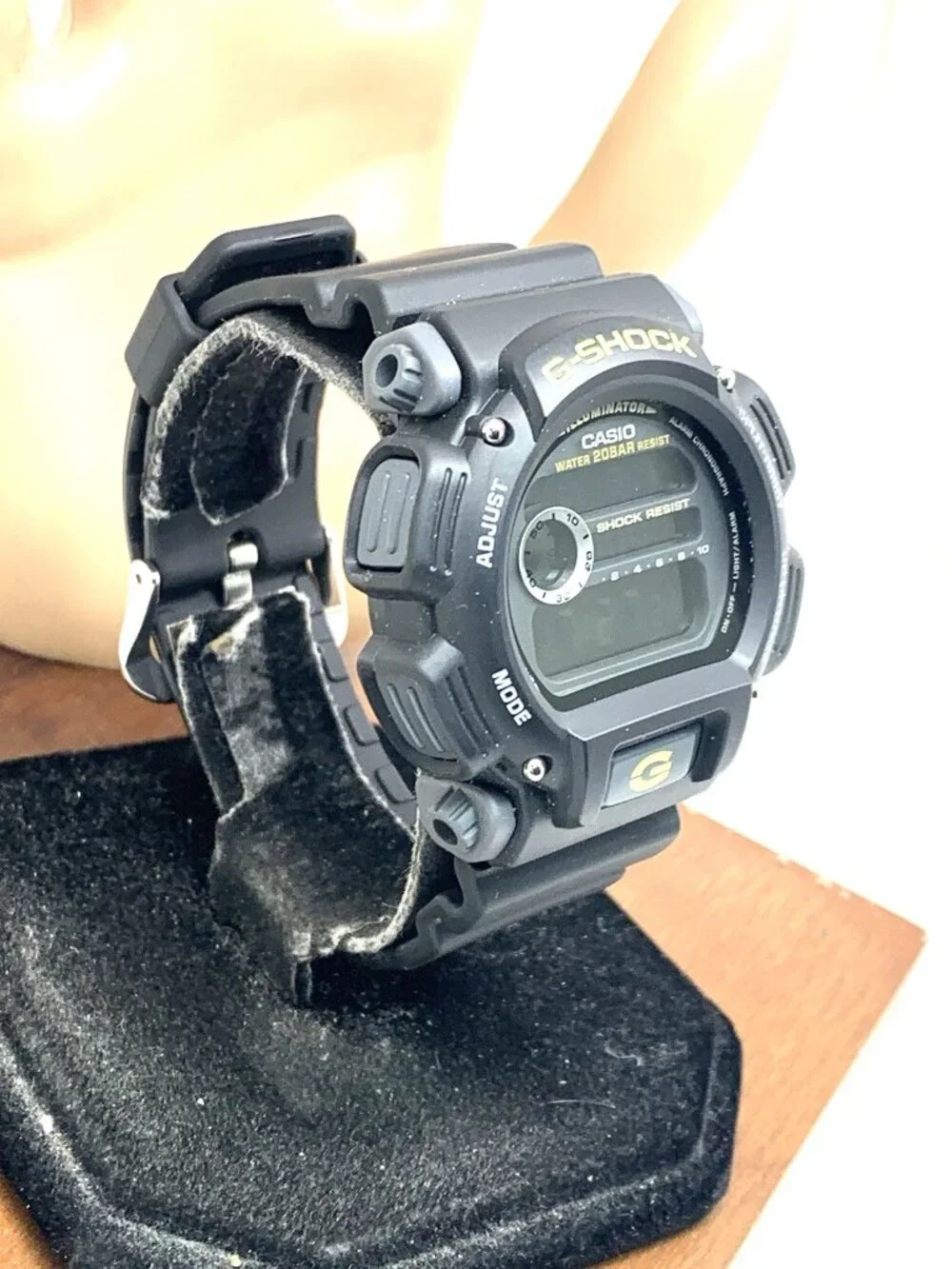 Casio Men's Watch G-Shock DW9052 Black Resin Digital Illuminator 44mm Sport 3232
